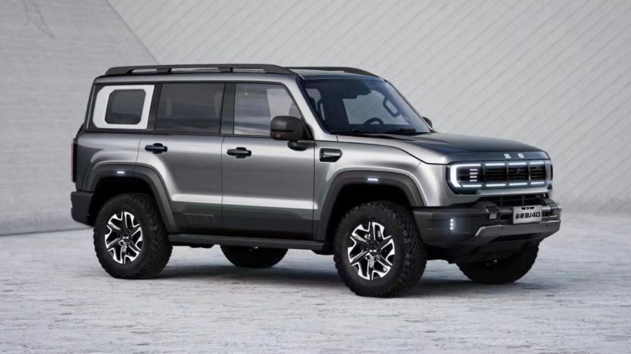 BAIC BJ40 нового поколения представили на официальных фото - Китайские  автомобили